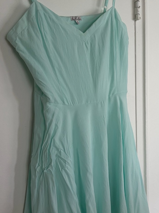 Talula Dresses & Skirts - Aritzia Talula Light Aqua Spaghetti Strap Dress Size 6